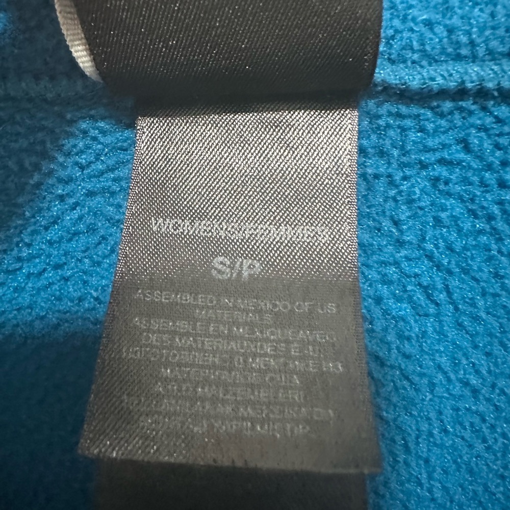 The North Face Kids Teal Fleece Hoodie View 3